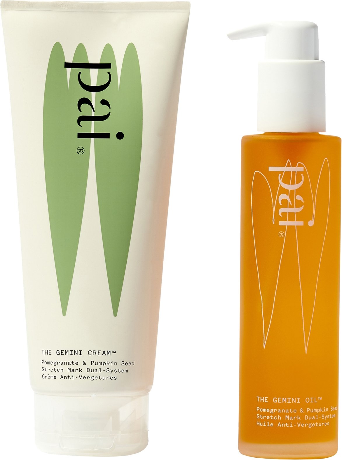Pai Skincare The Gemini Pomegranate and Pumpkin Stretch Mark Dual-System 300ml