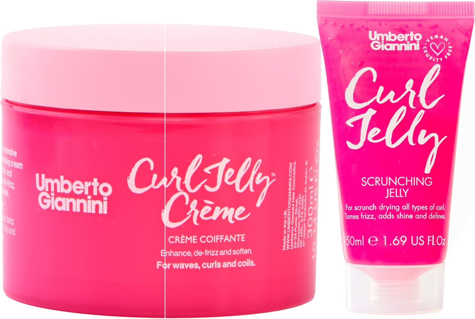 Umberto Giannini Curl Crème & Curl Jelly Mini