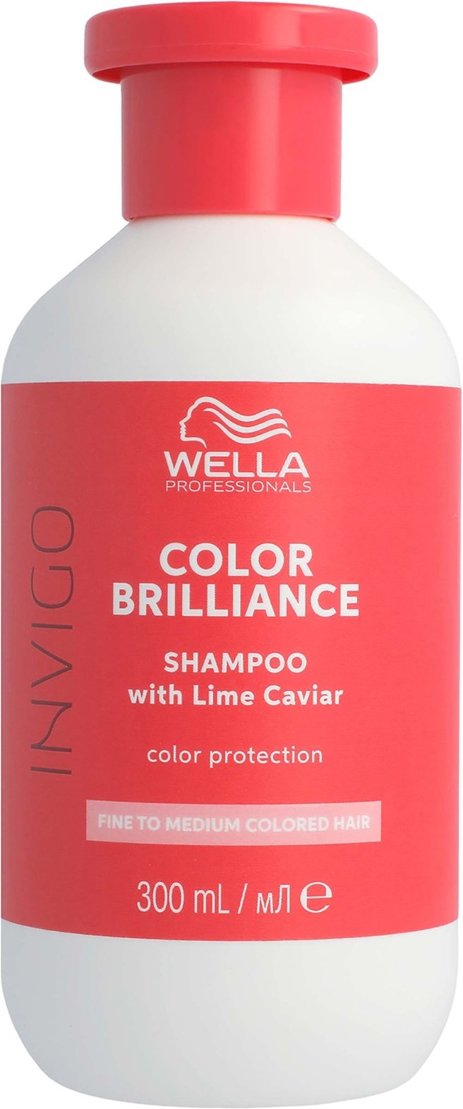 Wella Professionals Care Invigo Color Brilliance Colour Protection Shampoo for Fine Medium Hair 300ml
