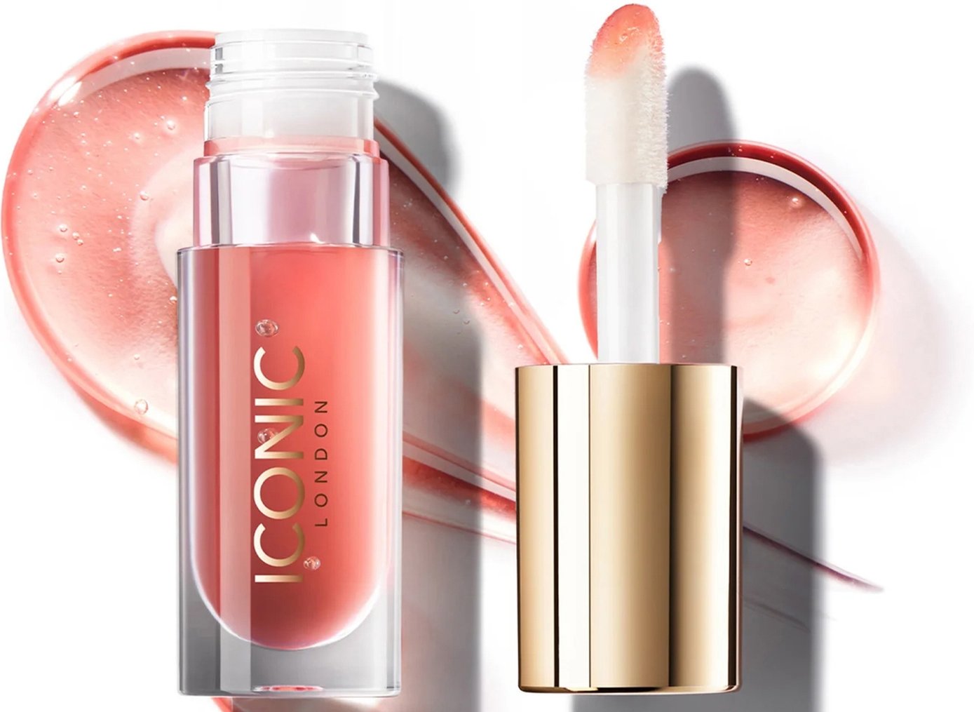 ICONIC London Lustre Lip Oil 6ml (Various Shades) - She's a Peach
