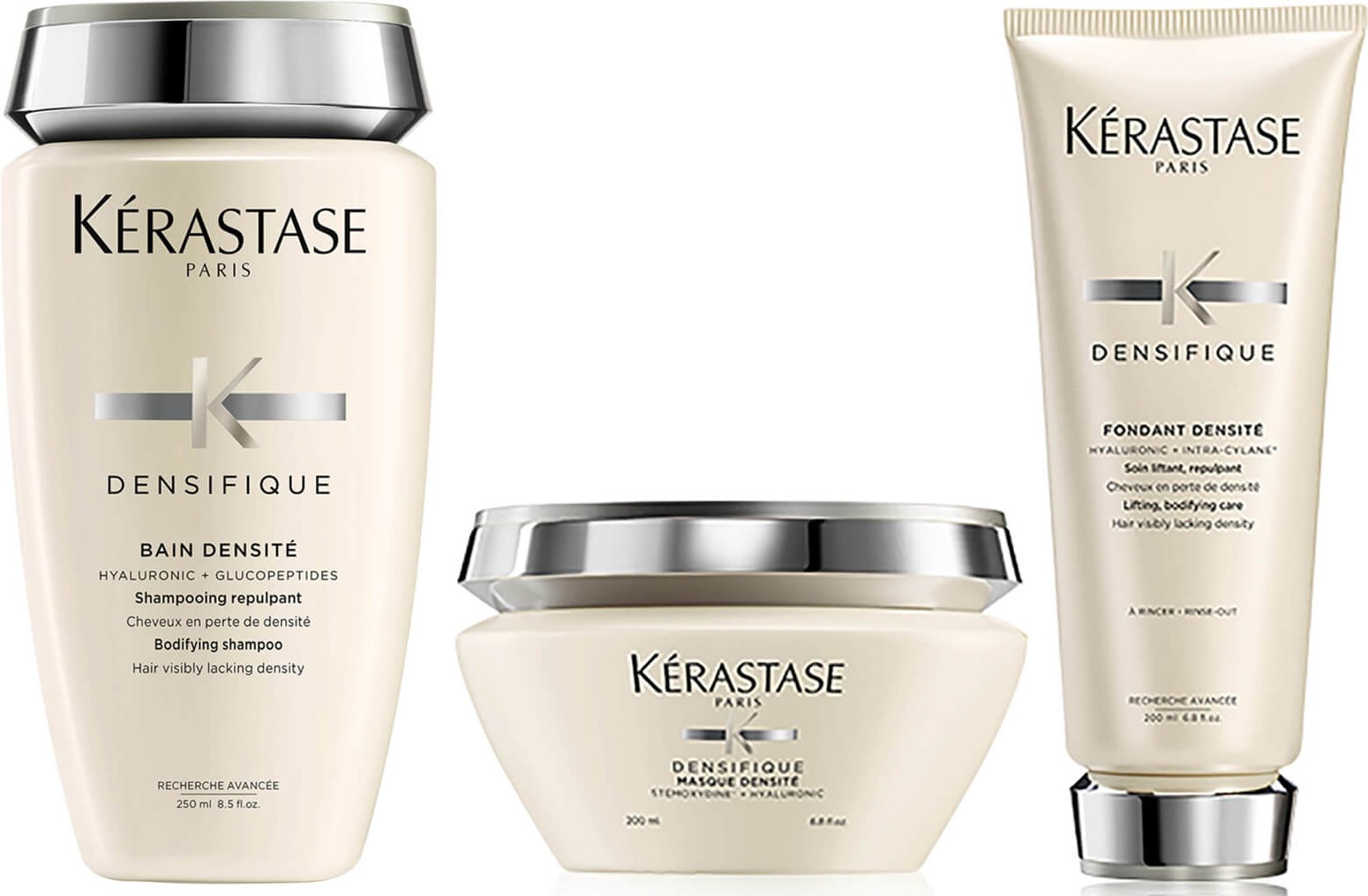 Kérastase Densifique Shampoo, Spülung und Haarmaske