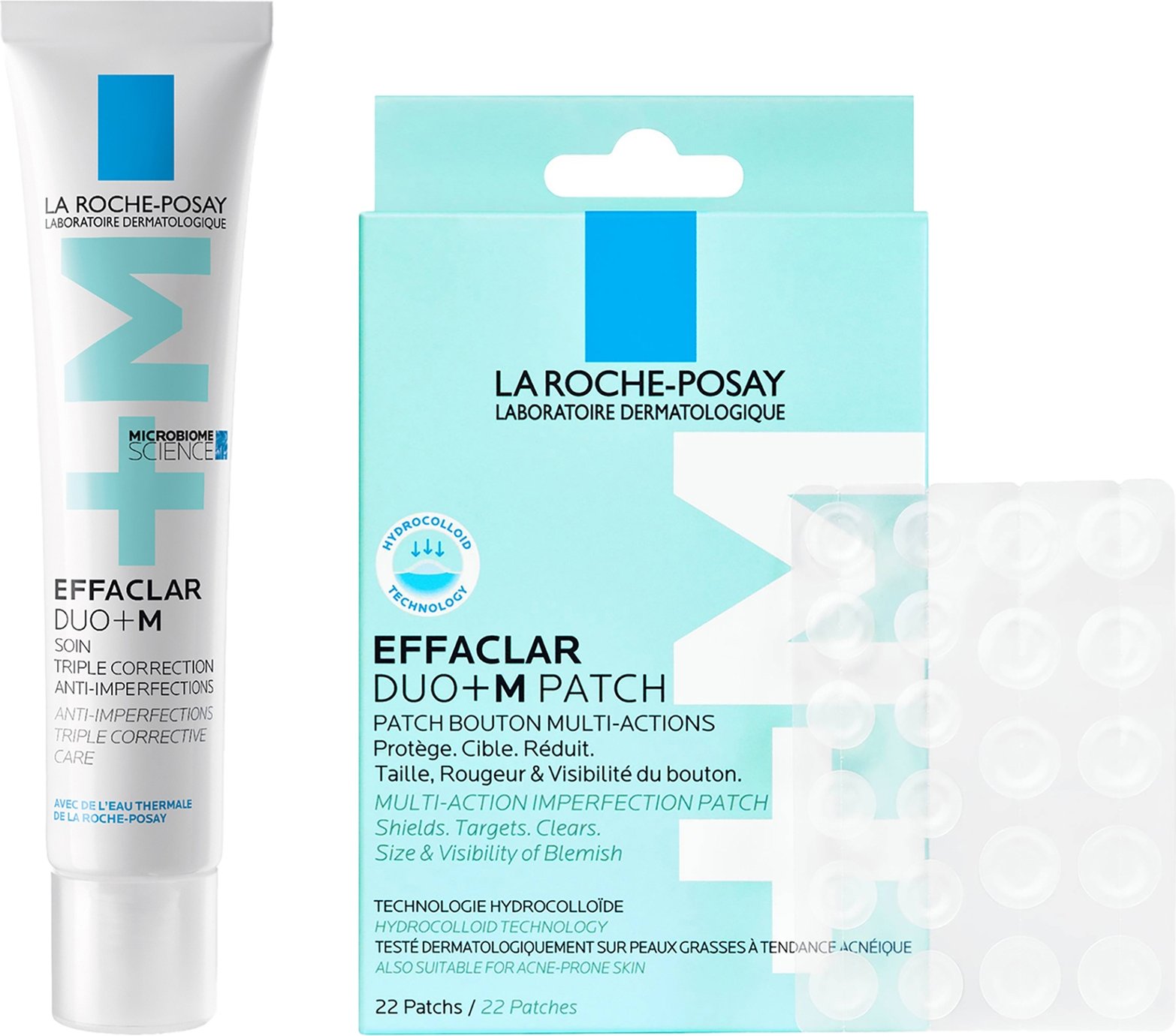 La Roche-Posay Anti-Breakout SOS Duo Bundle Effaclar Treatment & Patches
