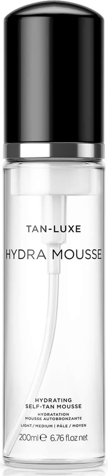 Tan-Luxe Hydra Mousse Hydrating Self-Tan Mousse 200ml - Light