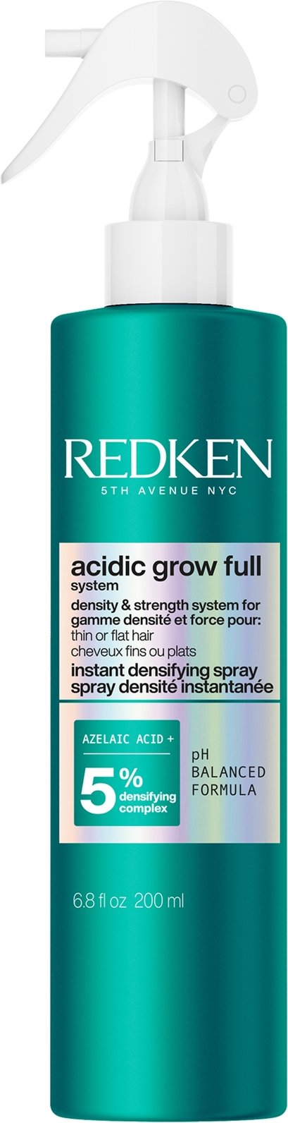 Redken Acidic Grow Full System Instant Densifying Spray for Thin Hair, Strengthens & Thickens