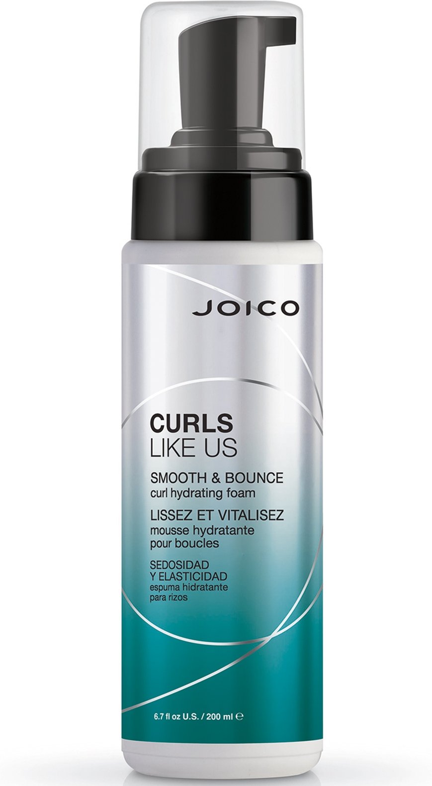 JOICO CURLS LIKE US Smooth and Bounce Curl Hydrating Foam 200ml