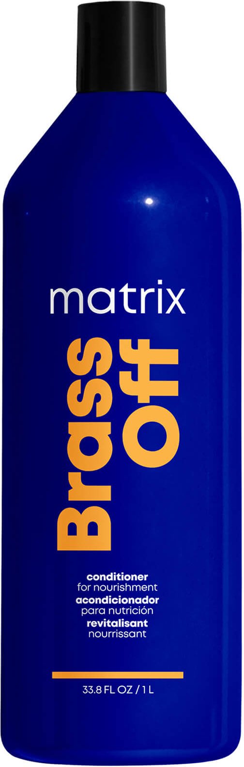 Matrix Total Results Brass Off Brunette Blue Conditioner for Lightened Brunette Hair 1000ml