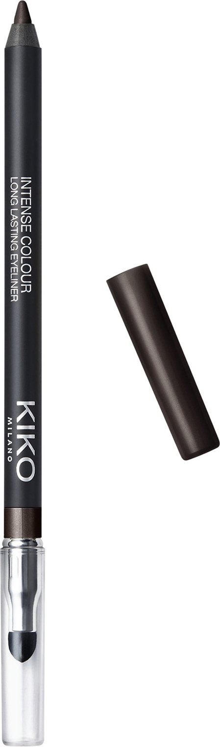 Thumbnail - KIKO Milano Intense Colour Long Lasting Eyeliner 1.2g (Various Shades) - 06 Mat Ebony
