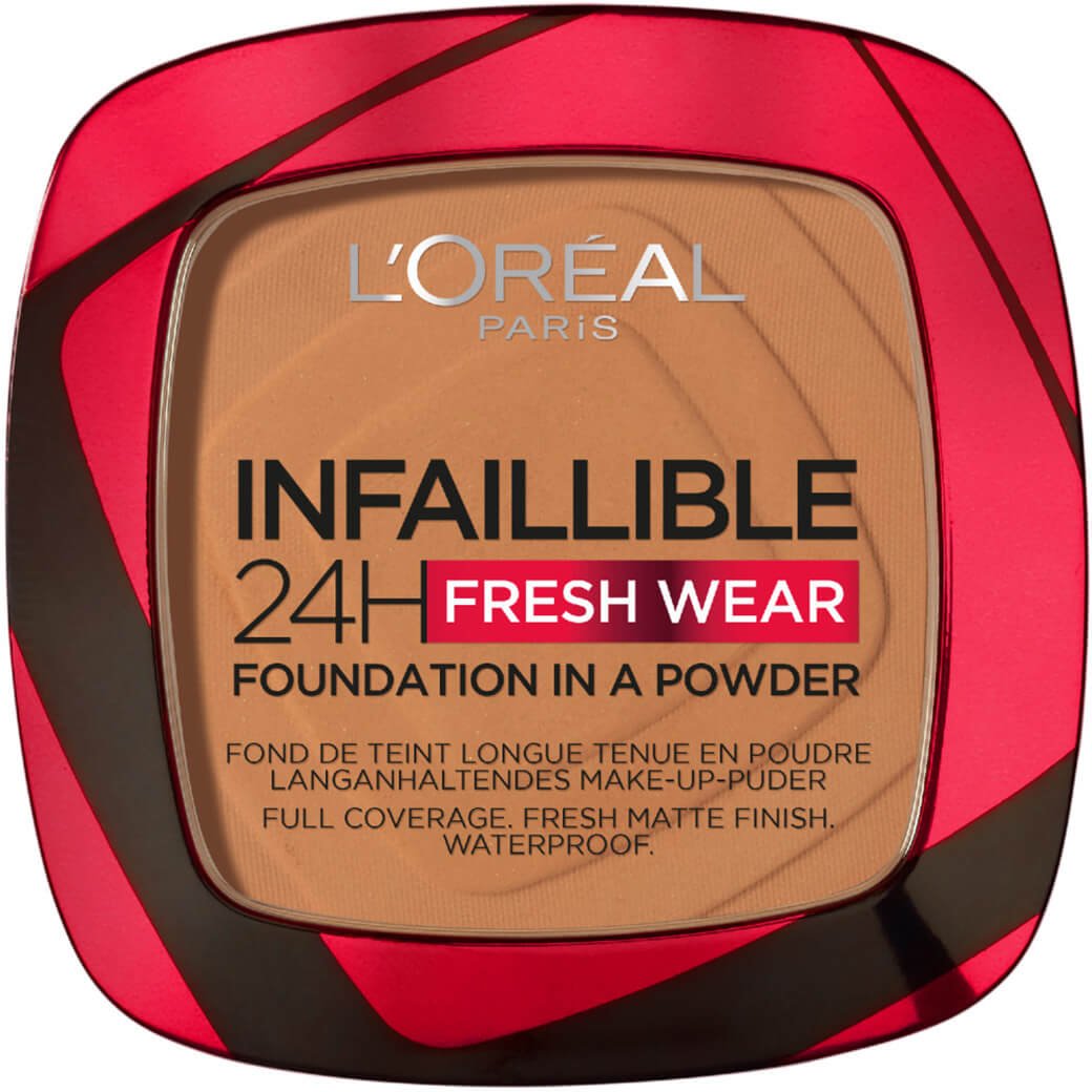 L'Oréal Paris Infallible 24 Hour Fresh Wear Foundation Powder 9g (Various Shades) - 330 Hazelnut