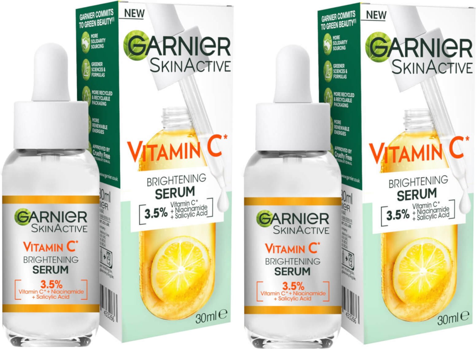 Garnier Vitamin C Brightening and Anti Dark Spot Serum Duo