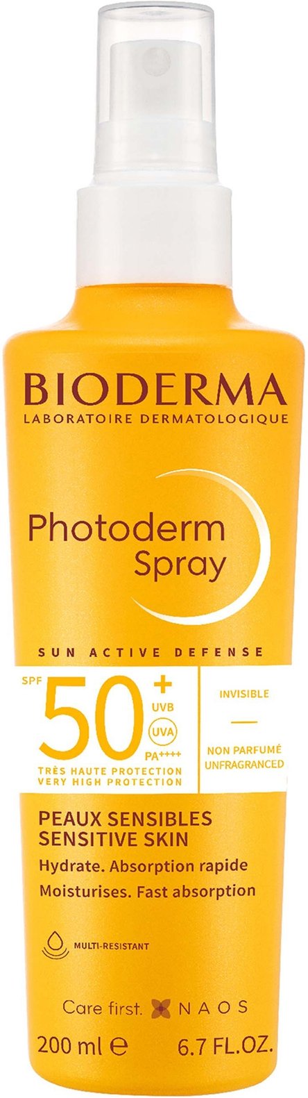 Bioderma Photoderm Light Sunscreen Spray SPF50+ 200ml