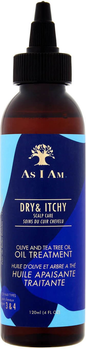 As I Am Dry and Itchy Scalp Care Olive and Tea Tree Oil Treatment 120ml