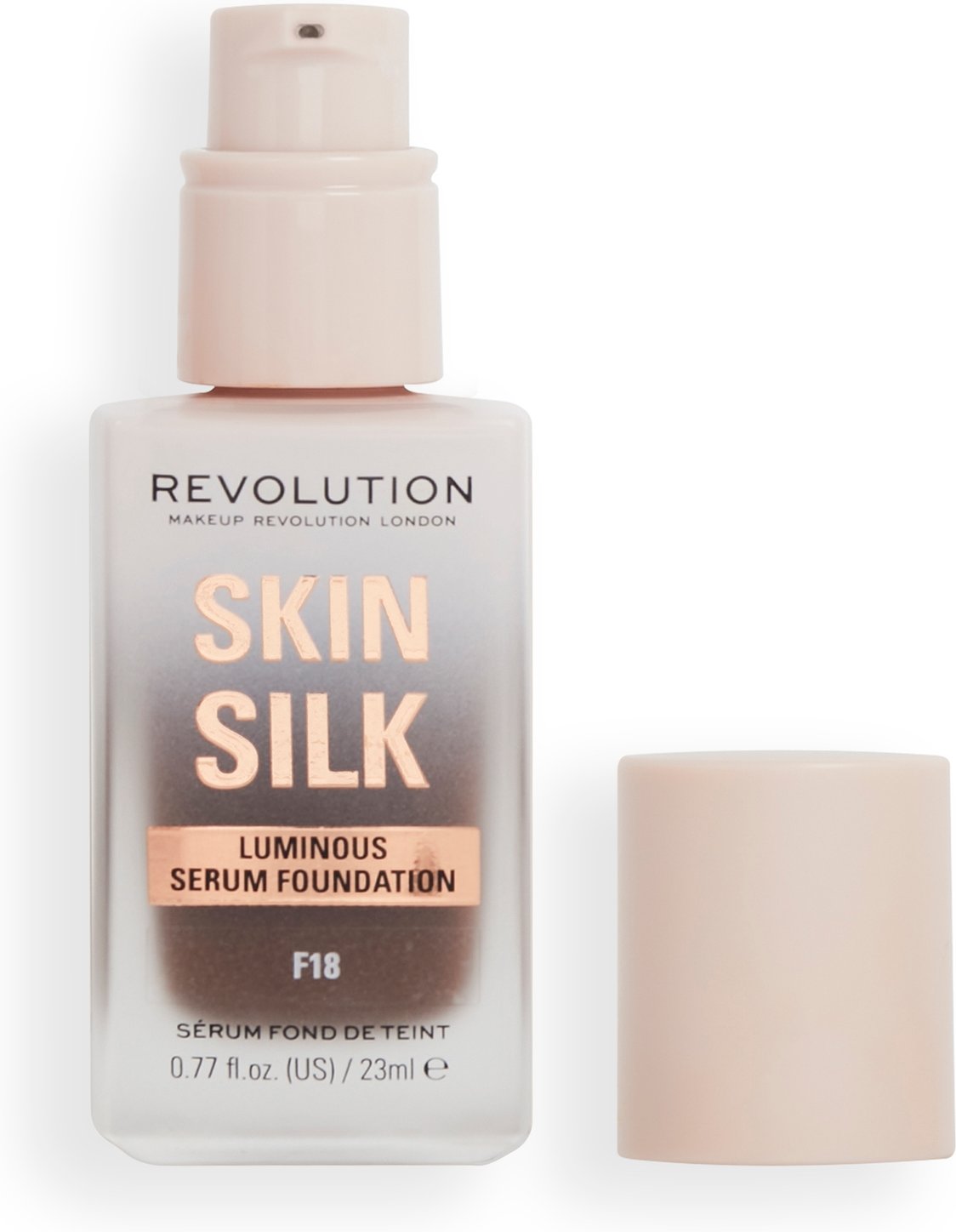 Makeup Revolution Silk Serum Foundation 23ml (Various Shades) - F18