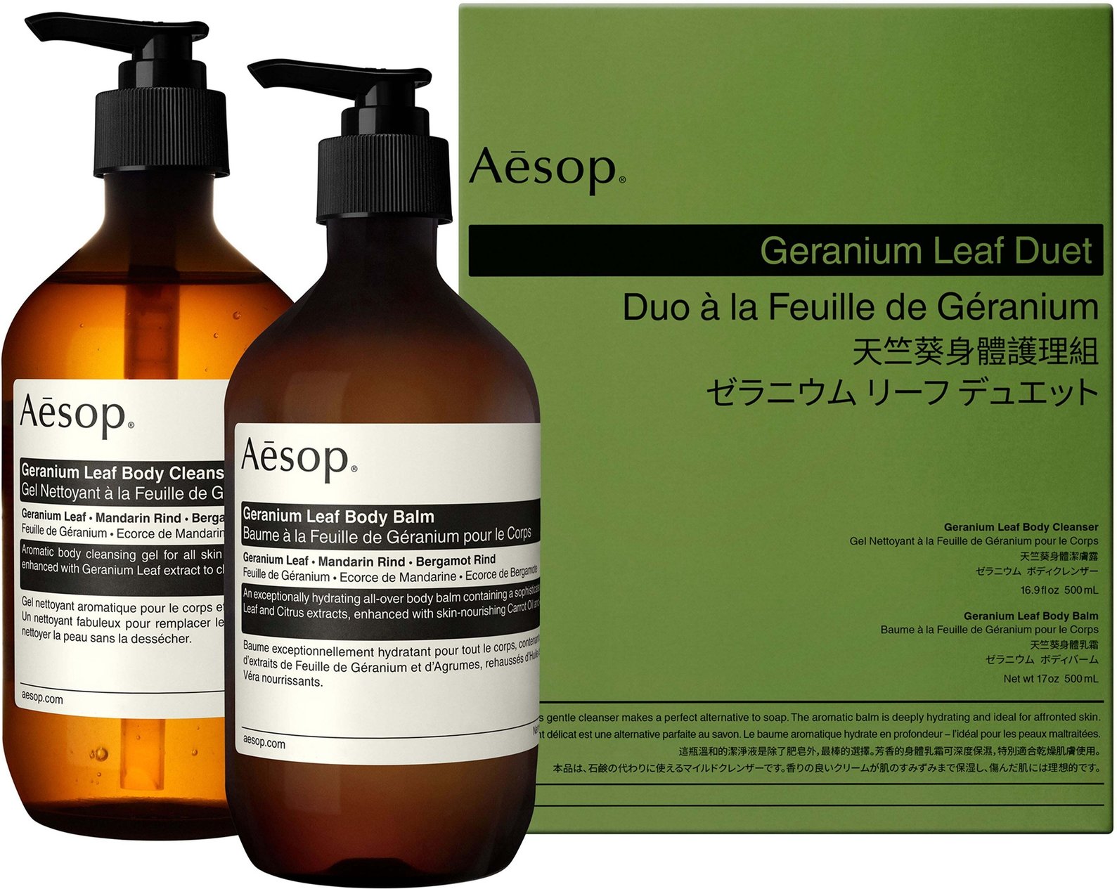 Aesop Geranium Leaf Duet
