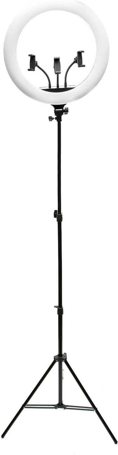 Rio Professional Makeup and Vlogging 18 Inch Dimmable LED Ring Light