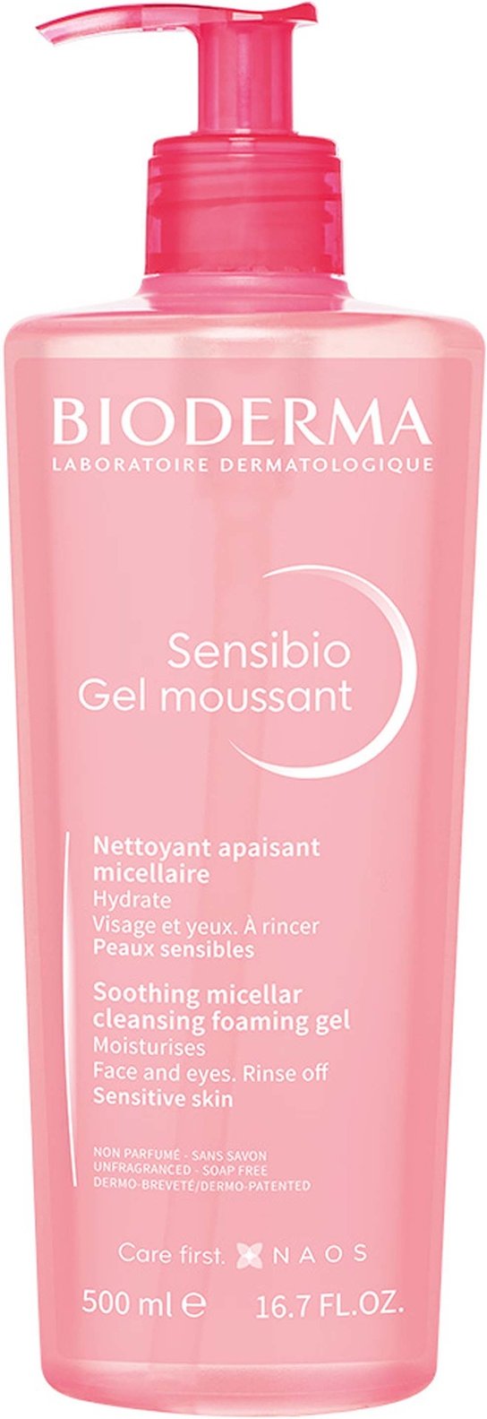 Bioderma Sensibio Gel Moussant Cleansing Foaming Gel 500ml