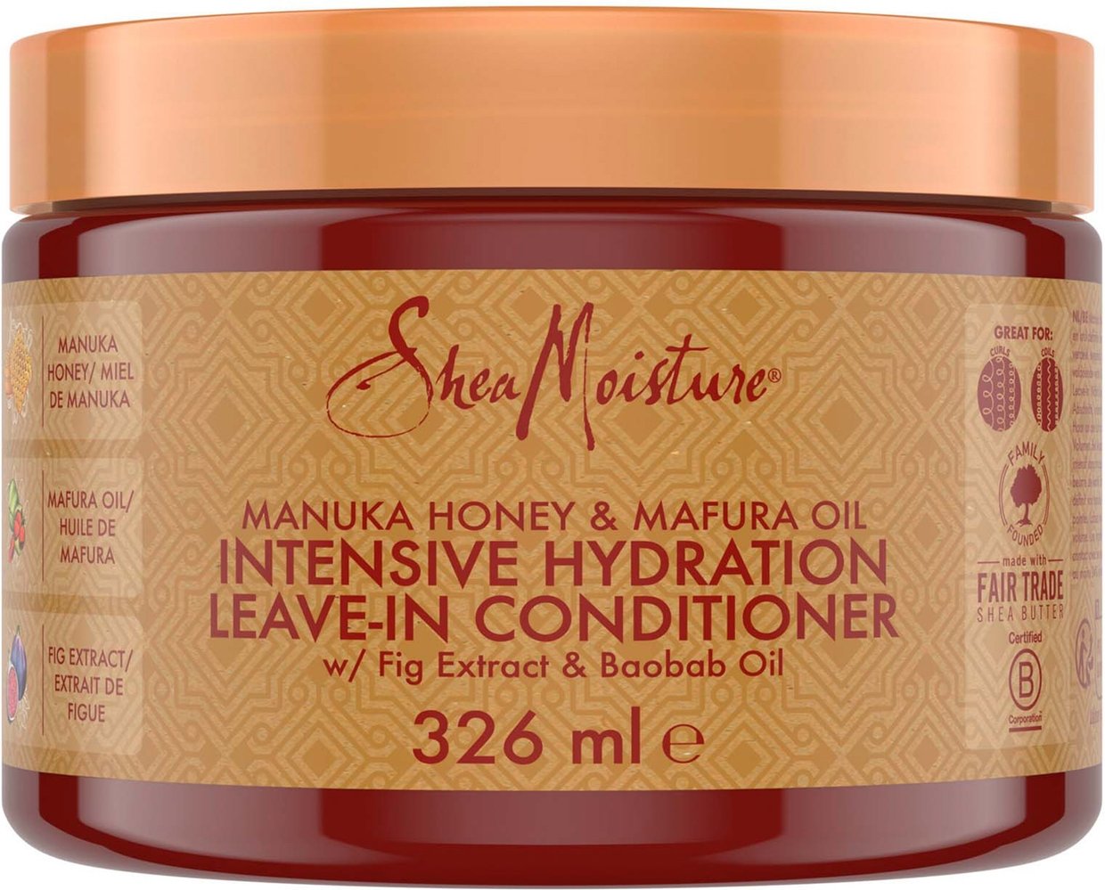 SheaMoisture Manuka Honey Mafura Oil Leave-in Conditioner 326ml