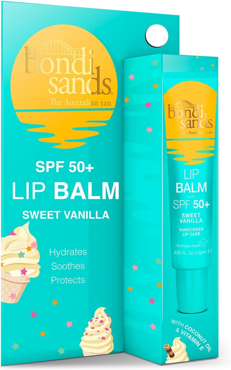 Bondi Sands SPF 50+ Lip Balm - Sweet Vanilla 10g