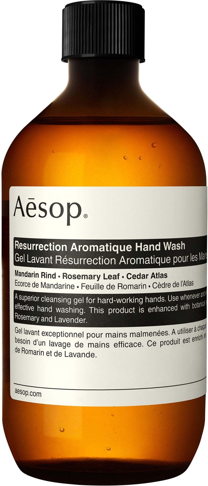 Aesop Resurrection Aromatique Hand Wash 500ml with Screw Cap