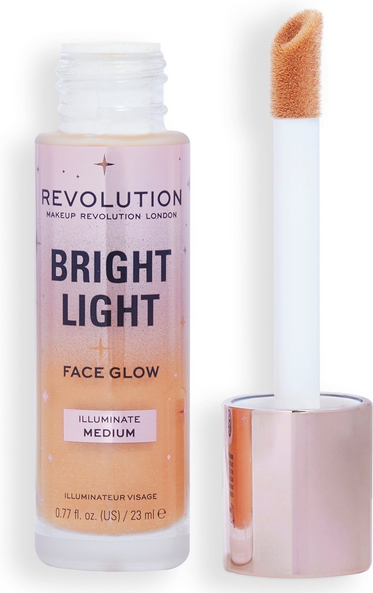 Revolution Bright Light Face Glow 23ml (Various Shades) - Illuminate Medium