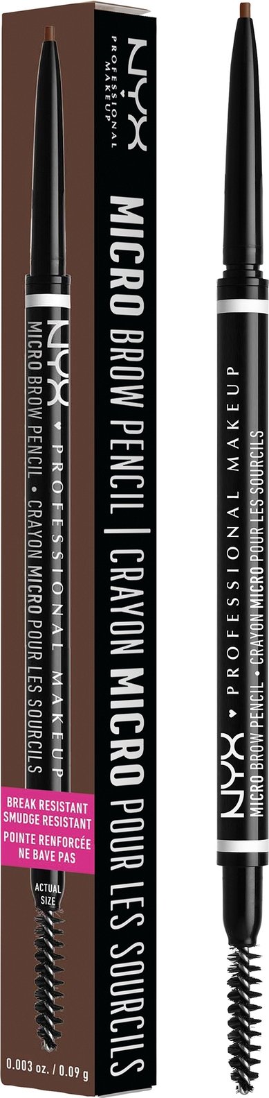 NYX Professional Makeup Micro Brow Pencil (Various Shades) - Chocolate