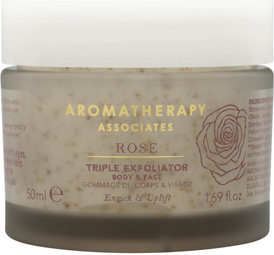 Aromatherapy Associates Rose Triple Exfoliator 50ml