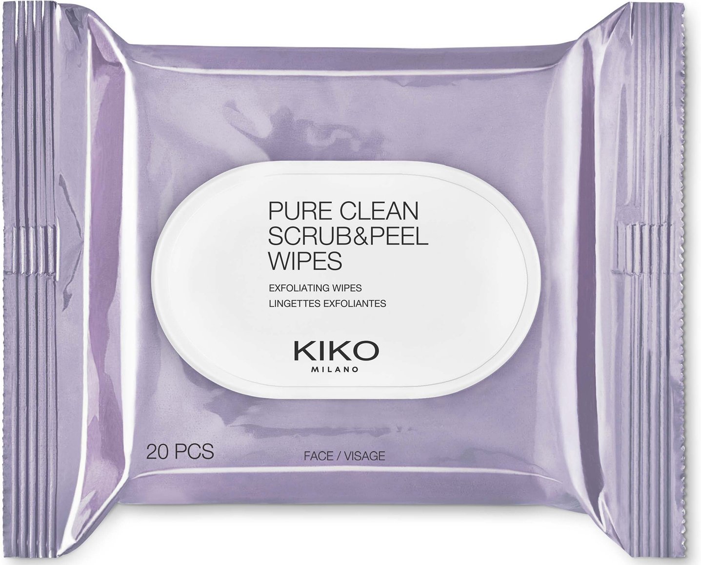KIKO Milano Pure Clean Scrub & Peel Wipes