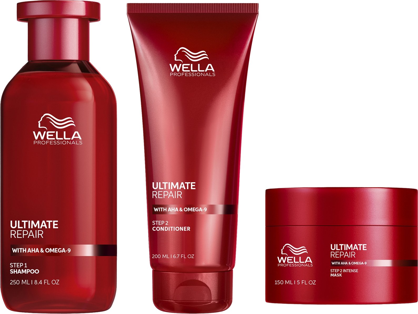 Wella Professionals Care Ultimate Repair Shampoo, Conditioner and Mask Bundle