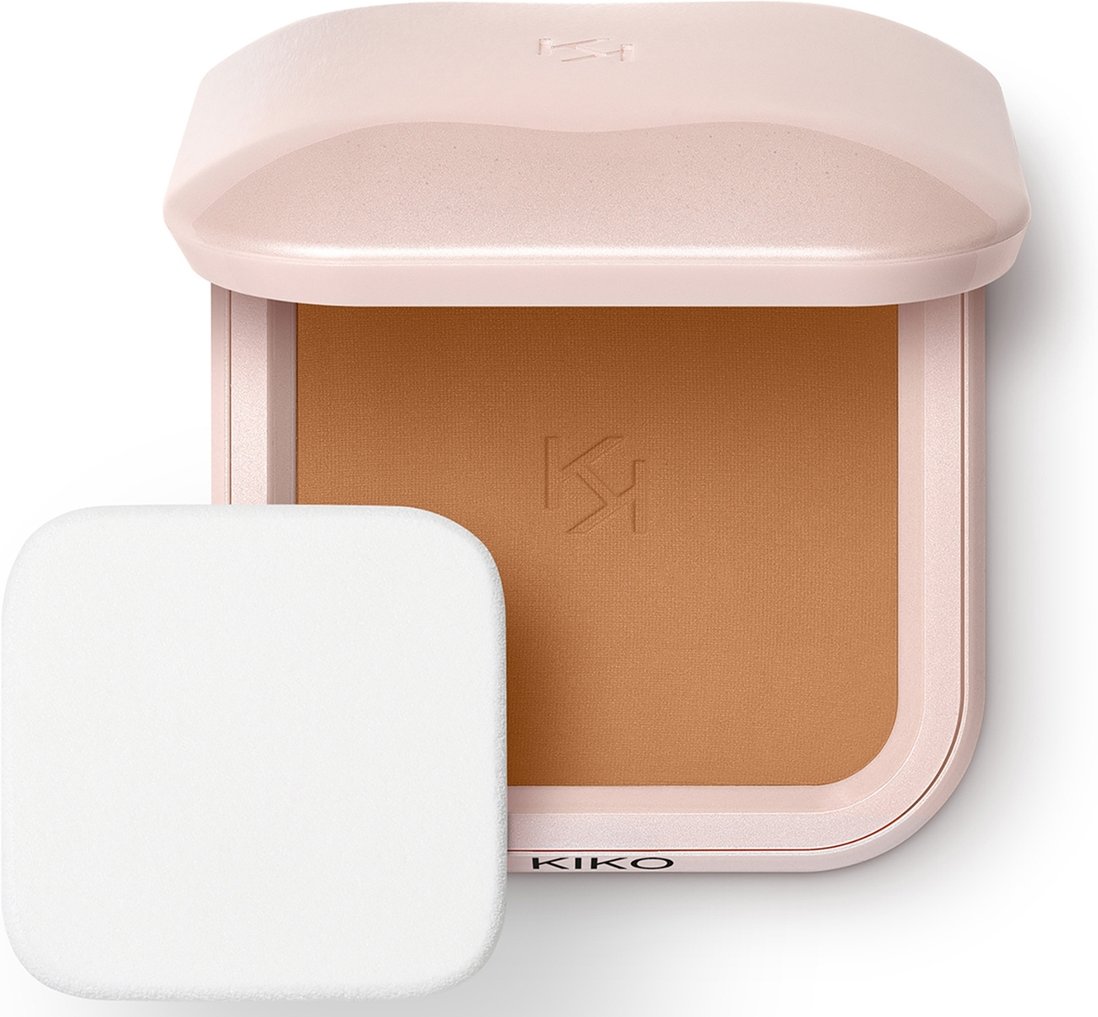 KIKO Milano Skin Lover Refining Face Powder Foundation 12g (Various Shades) - 09 Rich Caramel