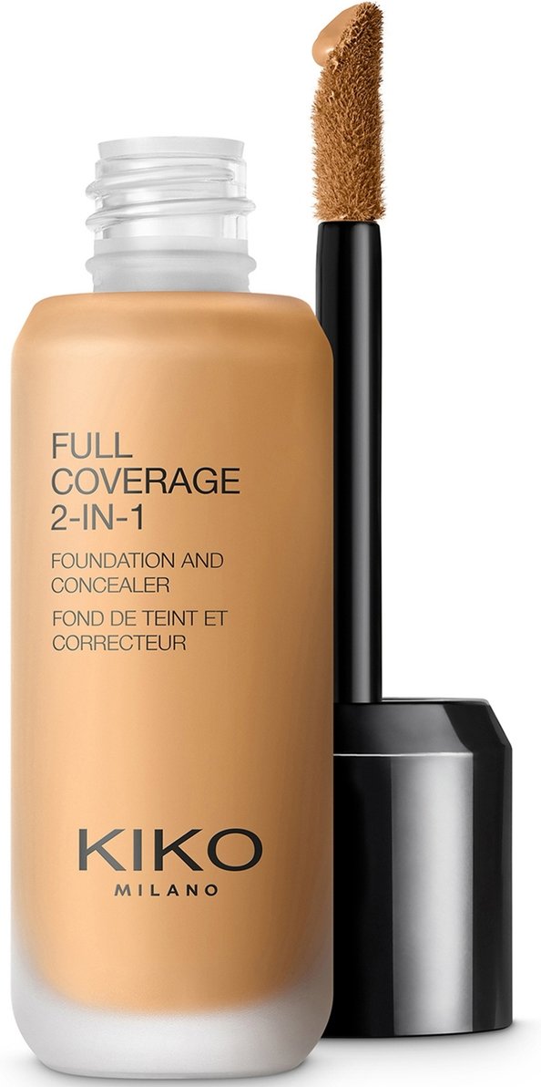 KIKO Milano Full Coverage 2-in-1 Foundation and Concealer 25ml (Various Shades) - 65 Gold