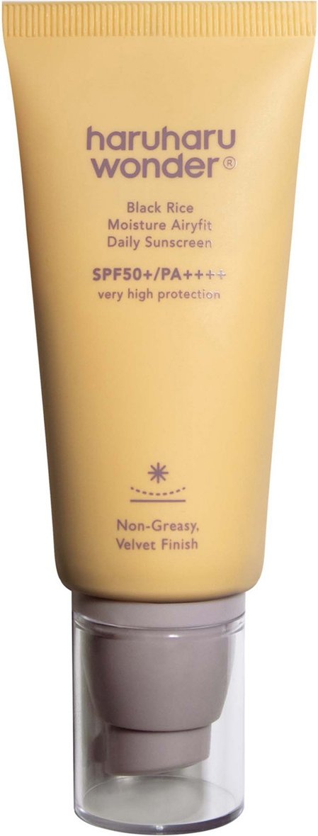 Haruharu Wonder Black Rice Moisture Airyfit Daily Sunscreen SPF50+/PA++++ 50ml