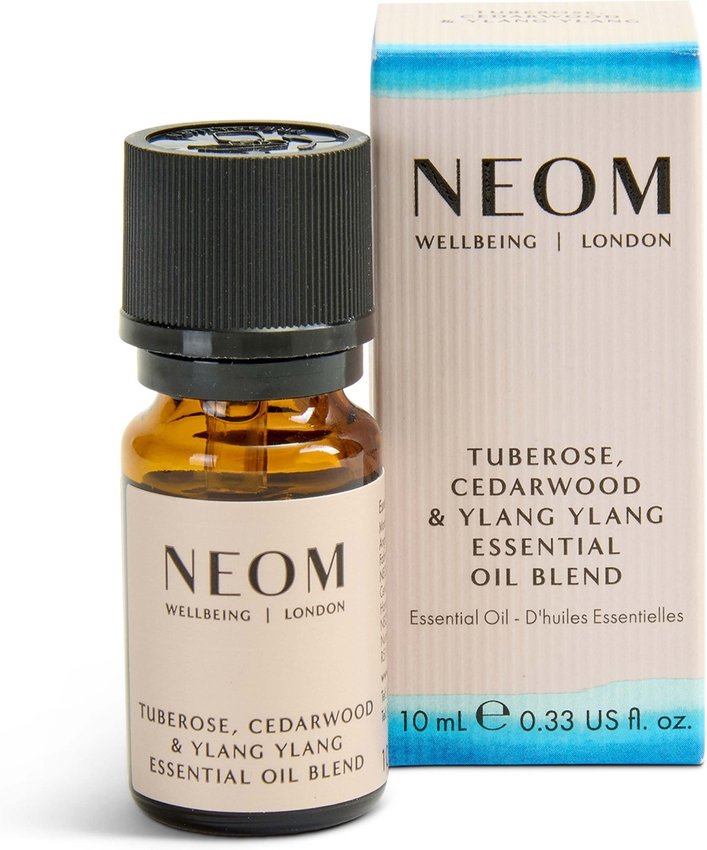NEOM Tuberose, Zedernholz und Ylang Ylang ätherische Ölmischung 10ml
