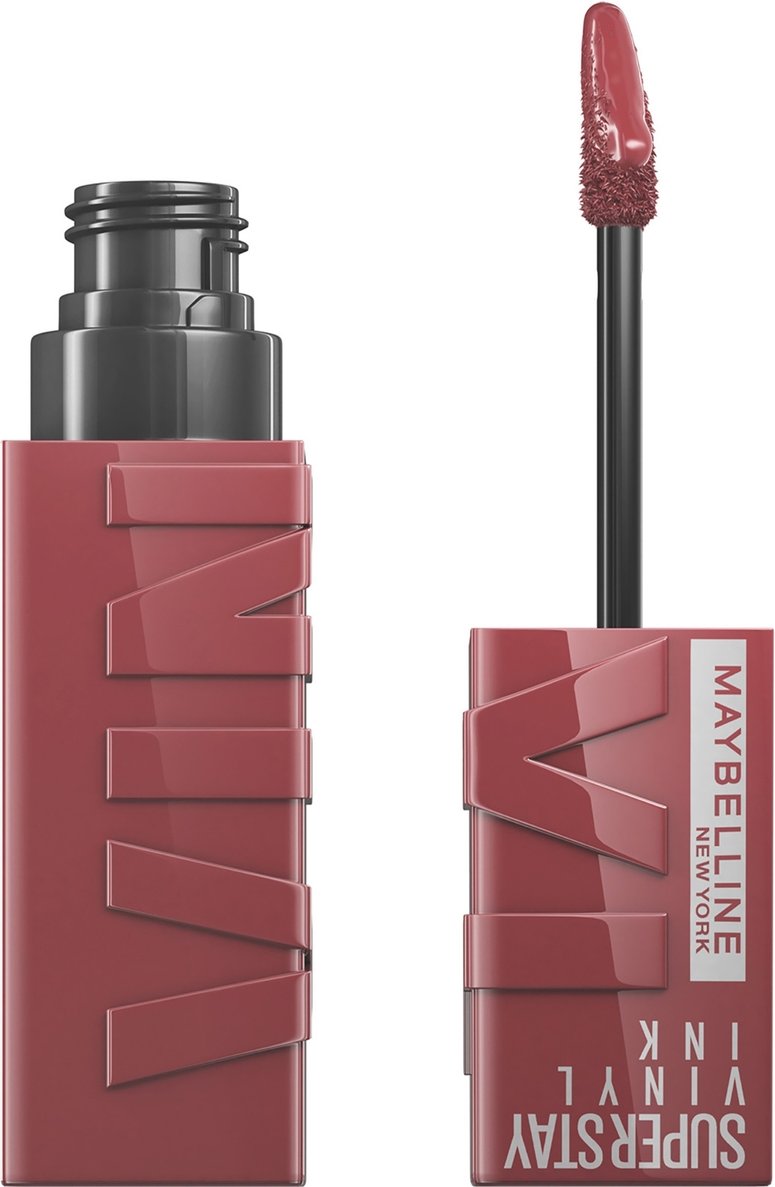Maybelline SuperStay Vinyl Ink Long Lasting Liquid Lipstick Shine Finish 47ml (Various Shades) - 40 Witty