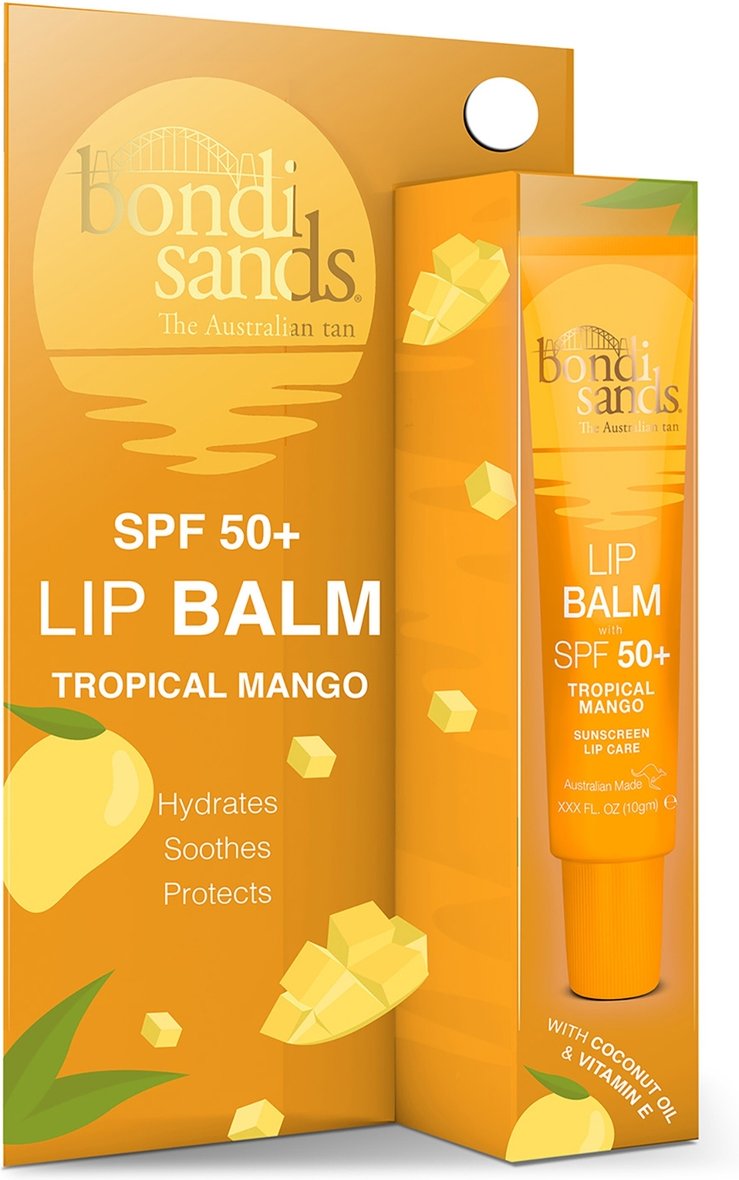 Bondi Sands SPF 50+ Lip Balm - Tropical Mango 10g