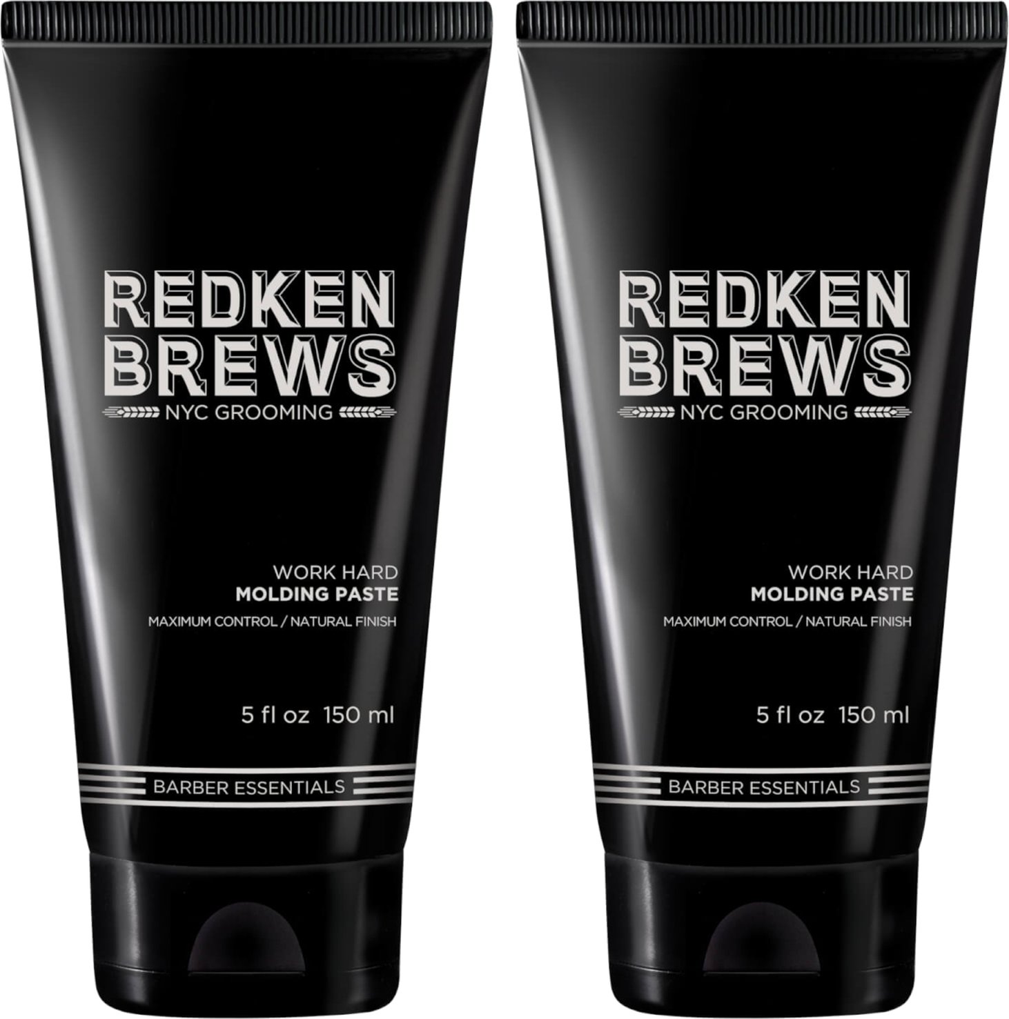 Redken Brews Men's Work Hard Molding Paste Duo