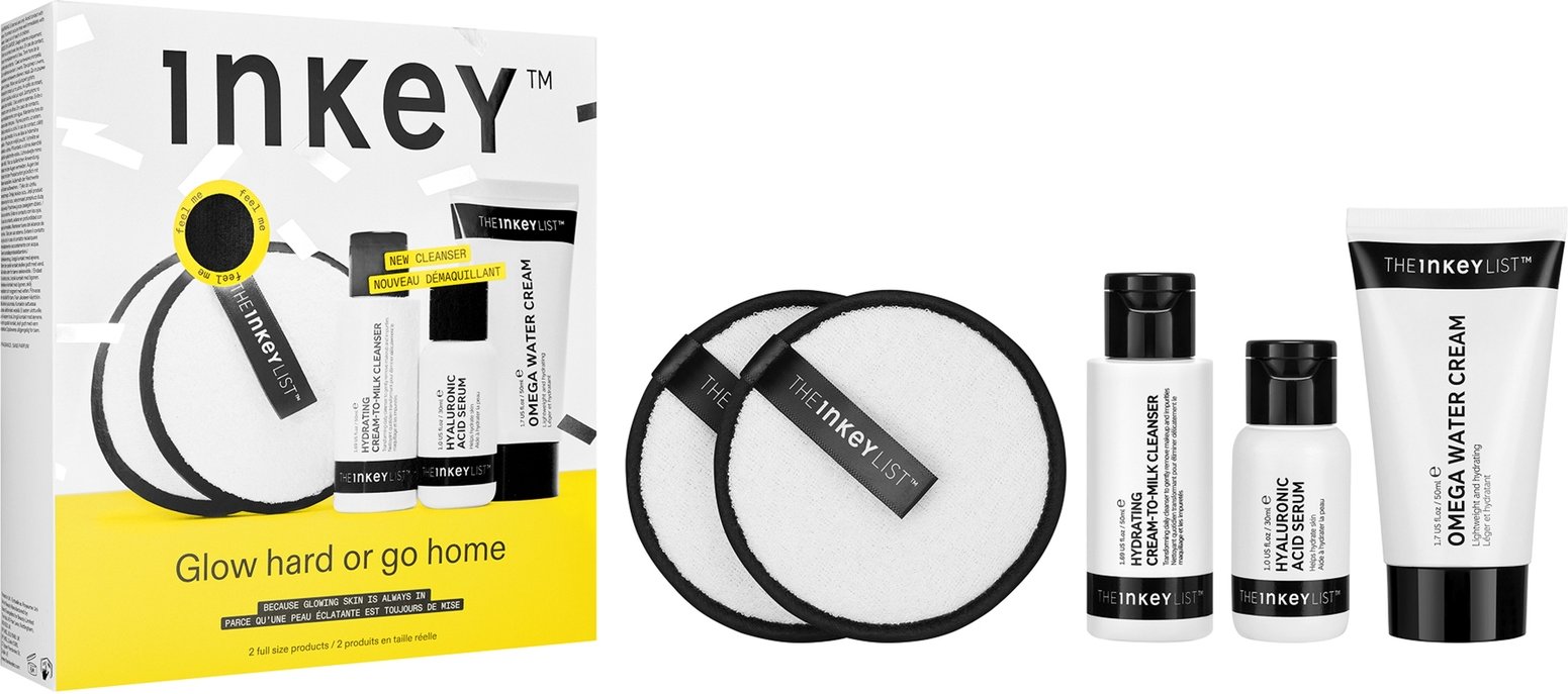 The INKEY List Face Glow Hard Trio