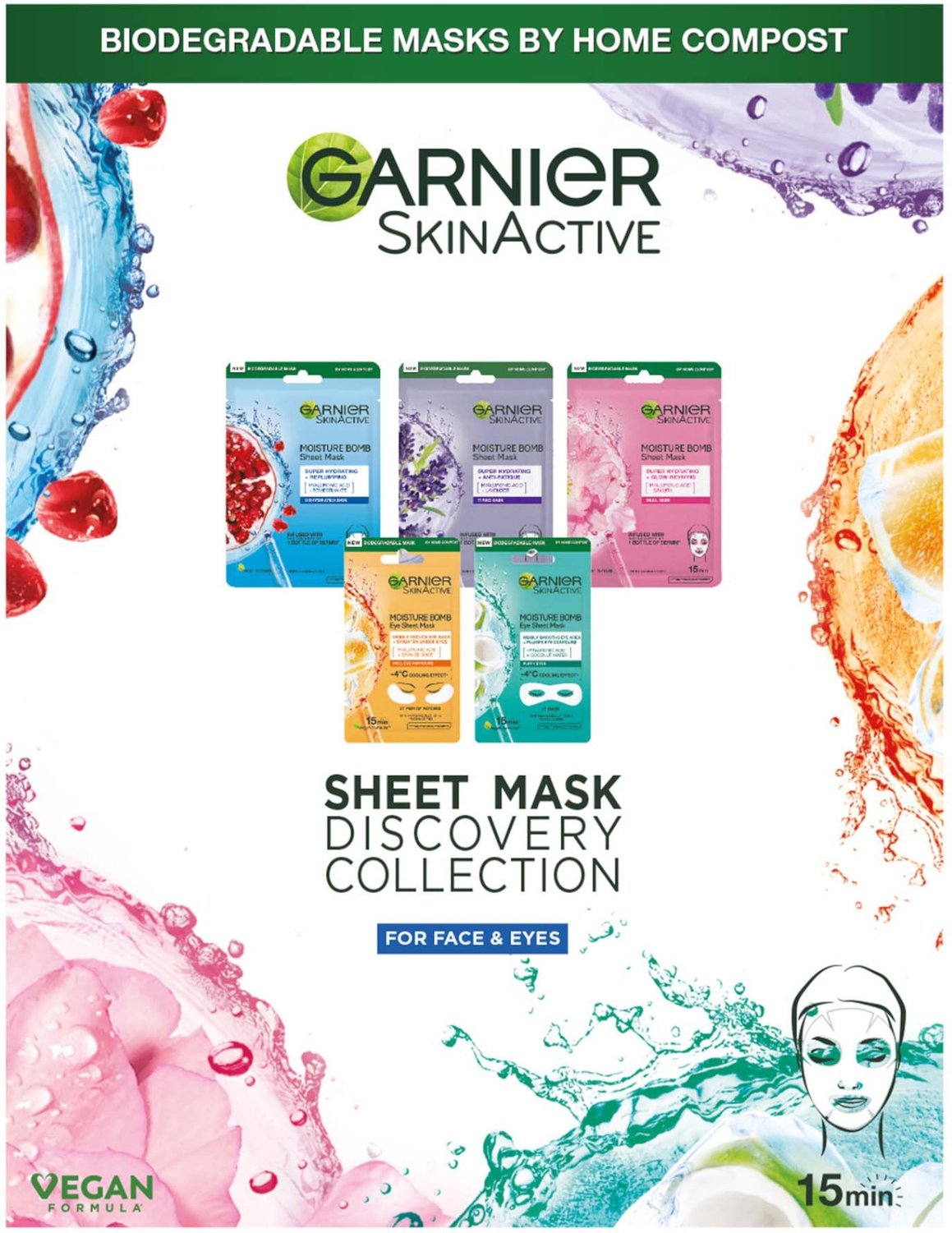 Thumbnail - Garnier Discovery Sheet Mask Bundle