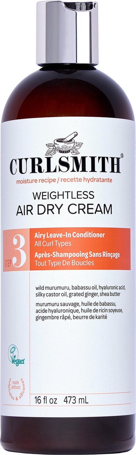 Curlsmith Weightless Air Dry Cream Jumbo Size 437ml
