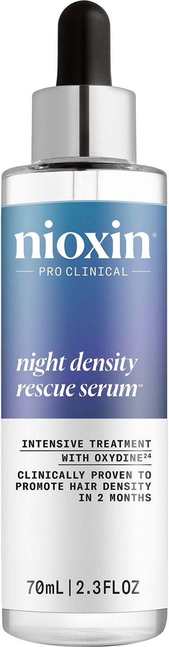 NIOXIN Night Density Rescue Serum Thickening Serum for Optimised Hair Growth 70ml