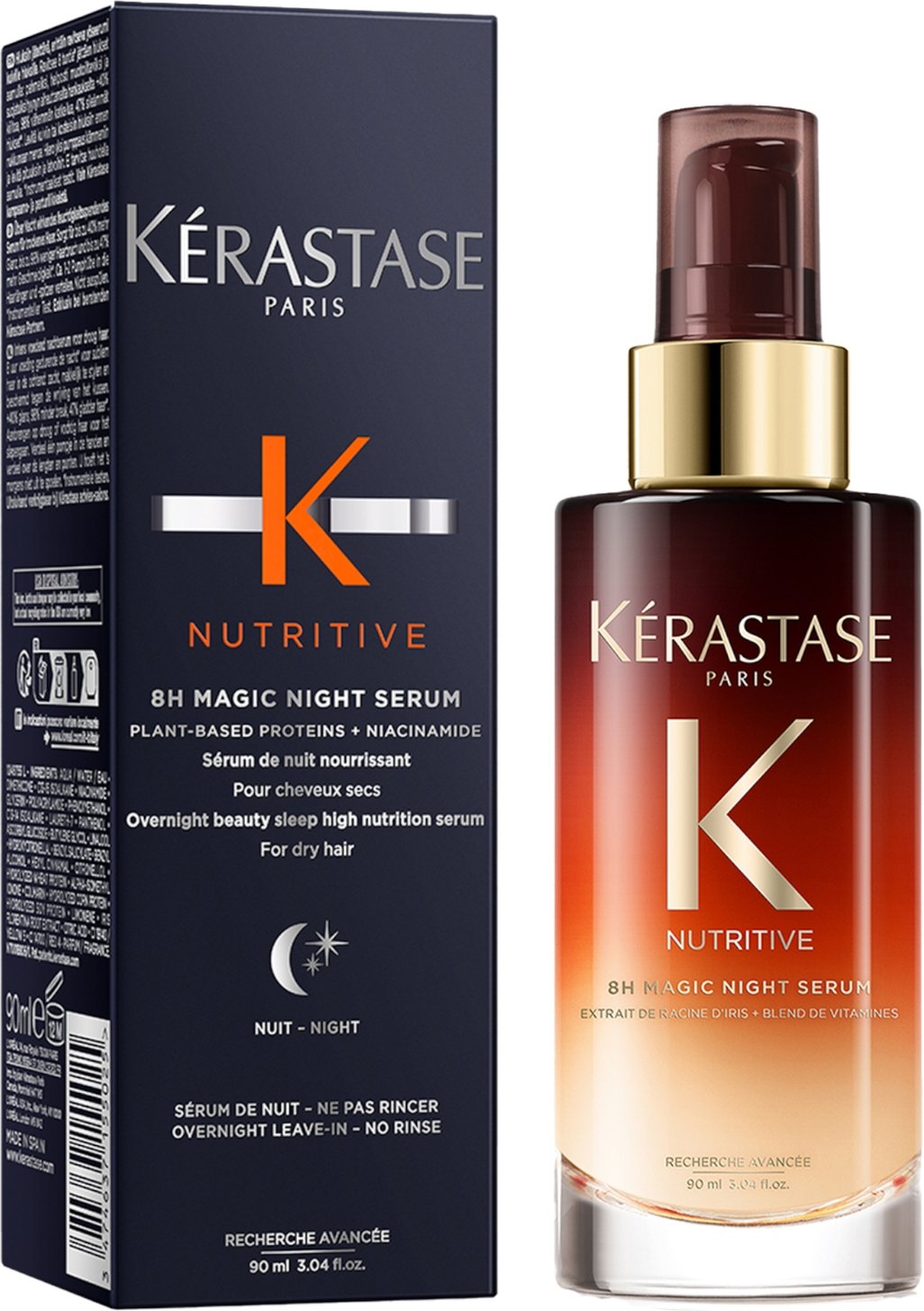Kérastase Nutritive 8h Magic Night Serum for Dry Hair 90ml