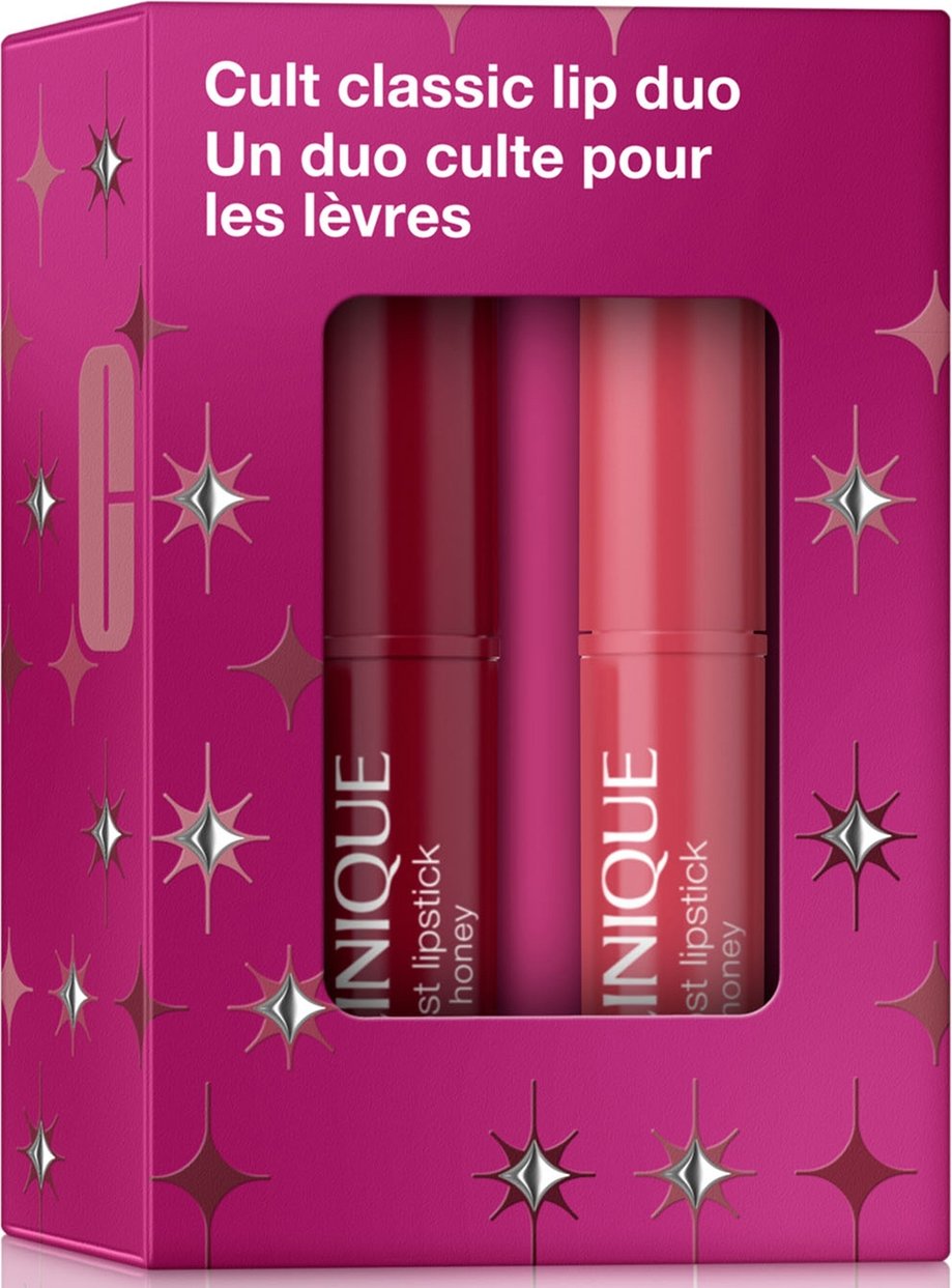 Clinique Cult Classic Lip Duo: Almost Lipstick Honey Gift Set