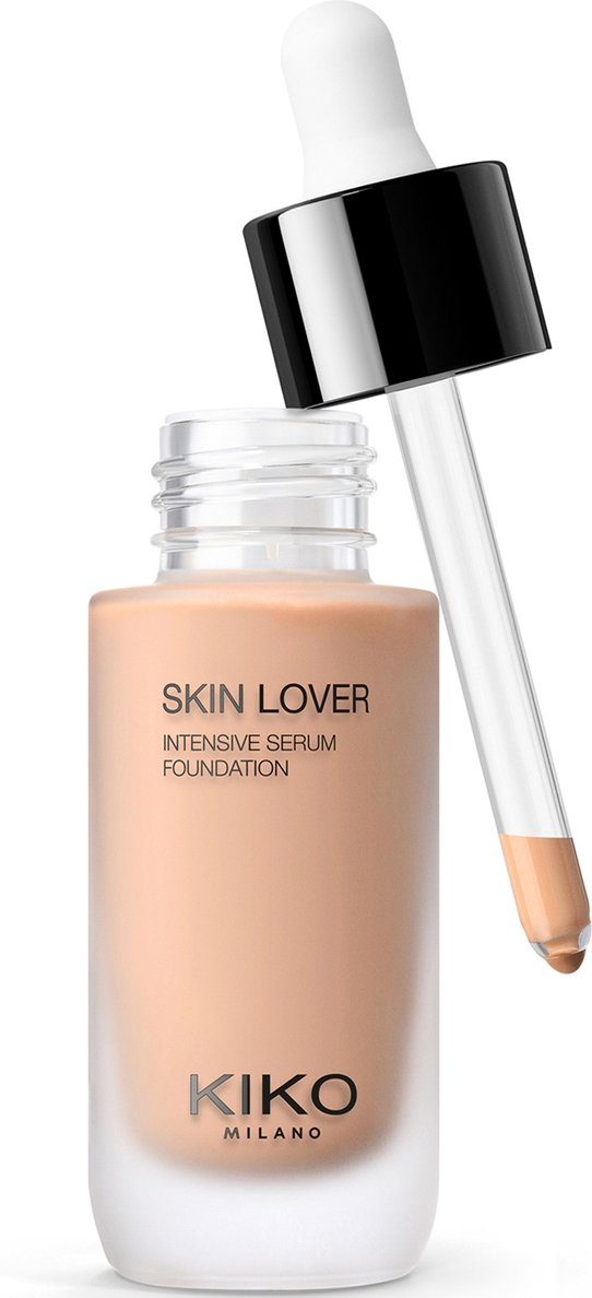 KIKO Milano Skin Lover Intensive Serum Foundation 28ml (Various Shades) - 3 Neutral Gold