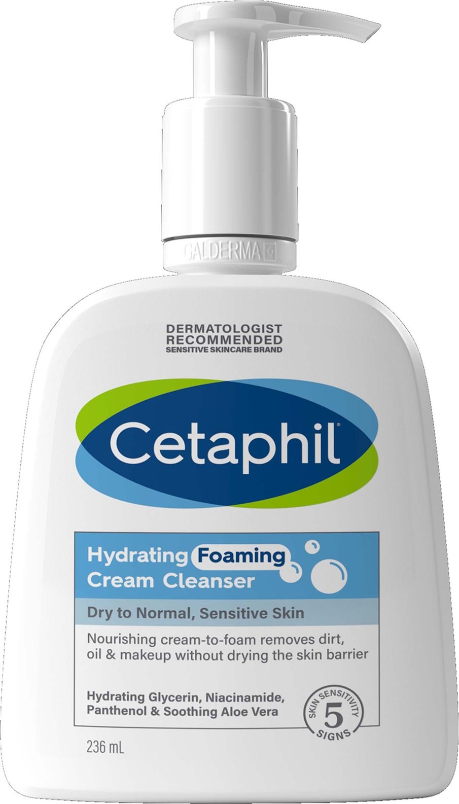 Cetaphil Hydrating Foaming Wash 236ml
