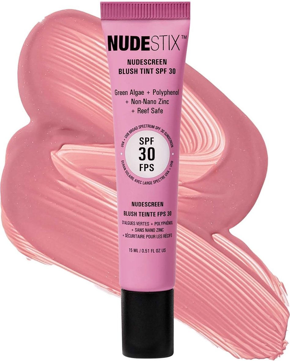 Thumbnail - NUDESTIX Nudescreen Blush Tint SPF 30 15ml (Various Shades) - Sunset Rose