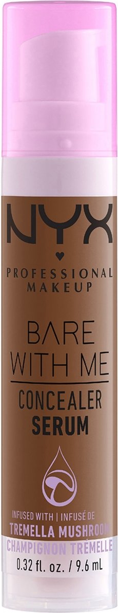 NYX Professional Makeup Bare With Me Concealer Serum 9.6ml (Various Shades) - Mocha
