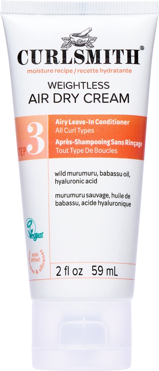 Curlsmith Weightless Air Dry Cream Trial Size 59ml