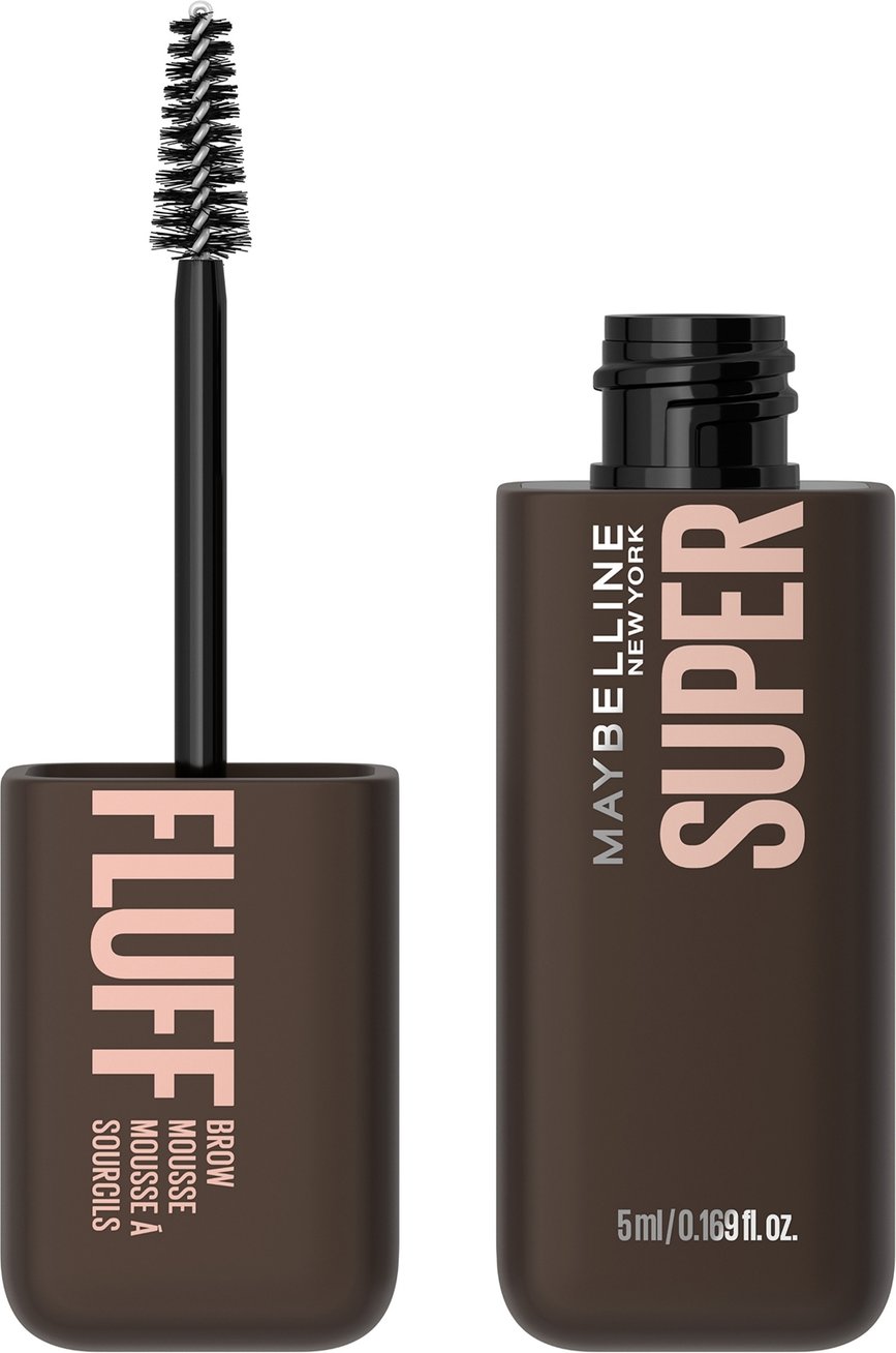 Maybelline New York Superfluff Brow Mousse Soft Full Brows All Day Wear Airy Volumizing Mousse 5g (Various Shades) - Bla...