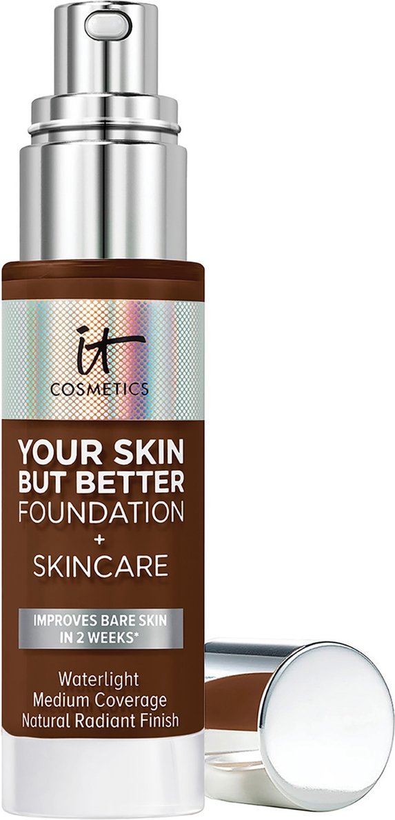 Thumbnail - IT Cosmetics Your Skin But Better Foundation and Skincare 30ml (Various Shades) - 62 Deep Cool