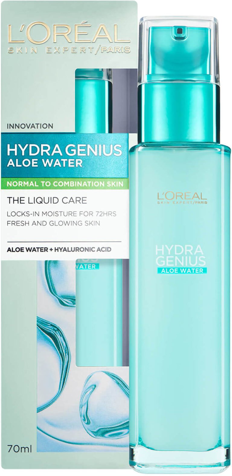 L'Oreal Paris Hydra Genius Liquid Care Moisturiser Combination Skin 70 ml