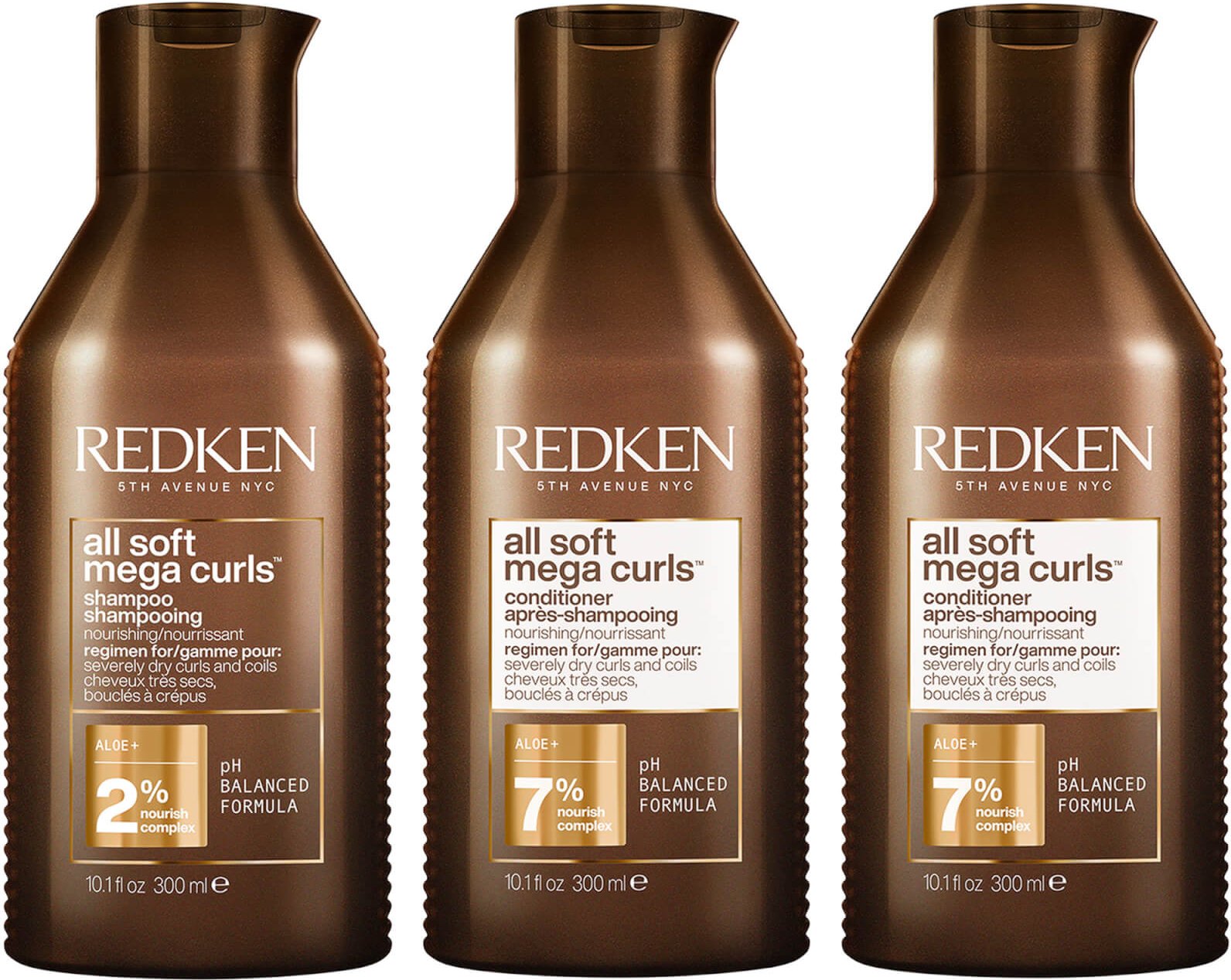 Redken All Soft Mega Curl Hydrating and Nourishing Shampoo with Conditioner Duo for Curly and Coily Hair