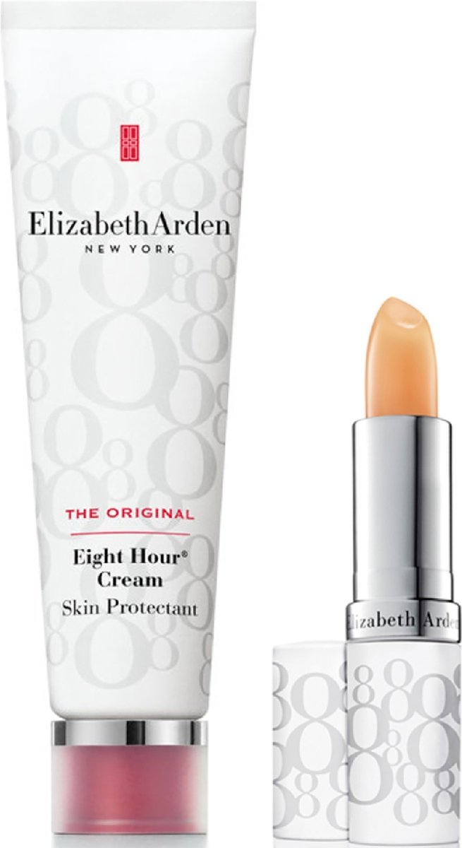 Elizabeth Arden Eight Hour Cream Skin Protectant & Lip Stick SPF 15 Set